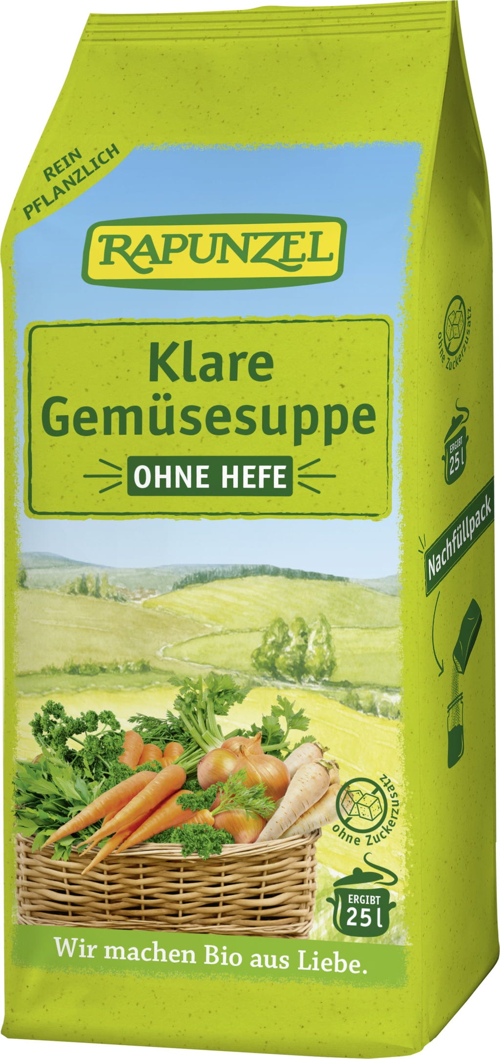 Rapunzel Bio bulion, bez drożdży, 500 g